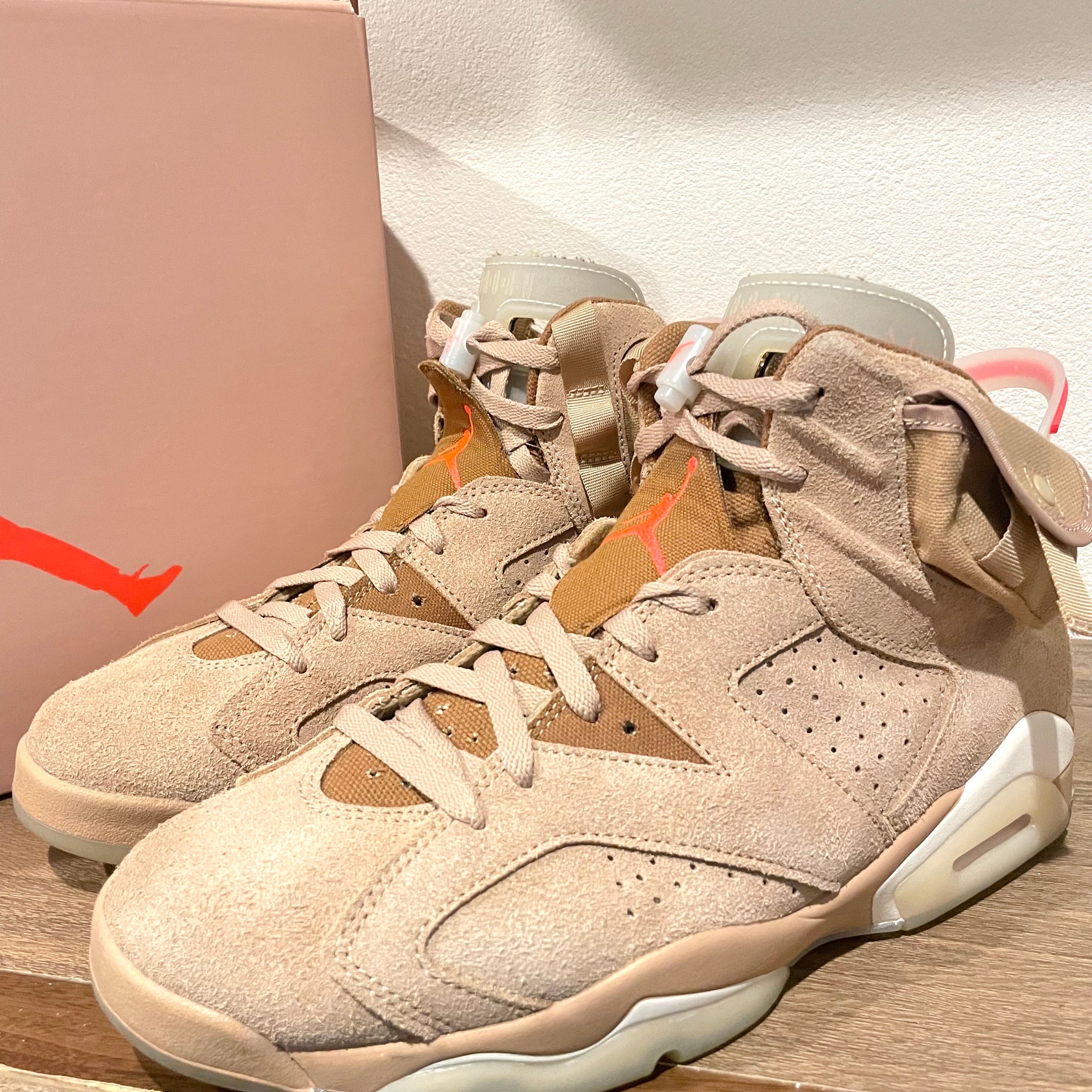 Travis Scott × Nike Air Jordan 6 "British Khaki"