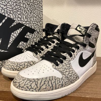 Nike Air Jordan 1 High OG "White Cement/Safari"