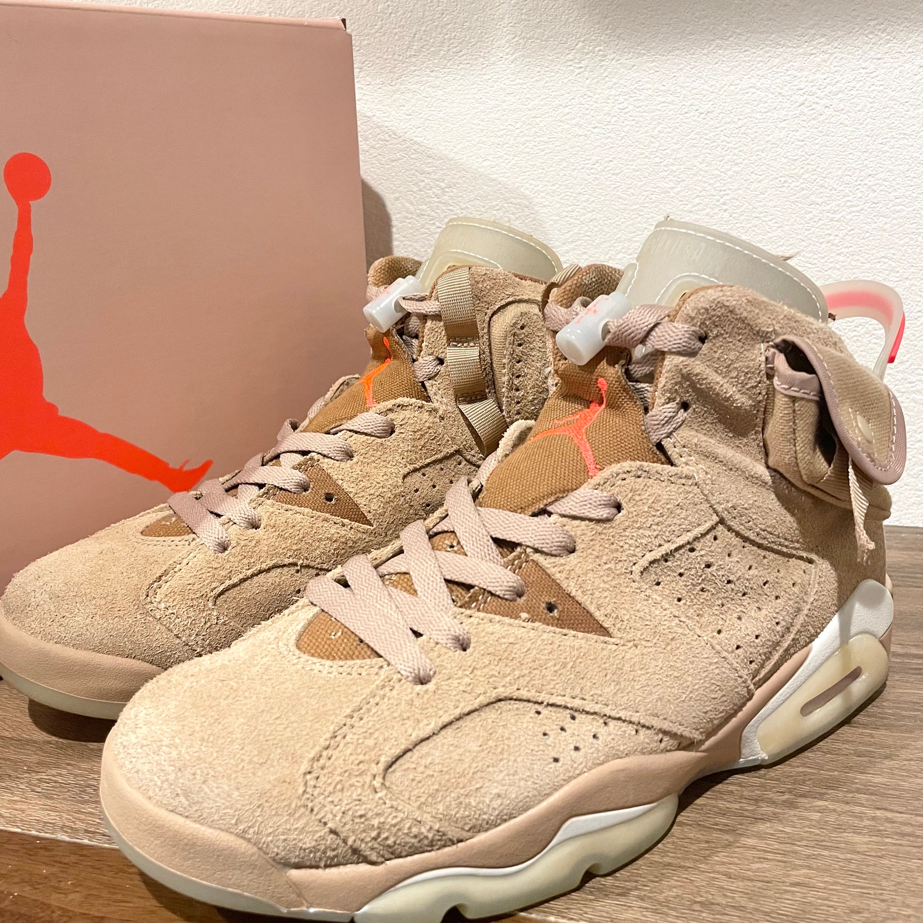 Travis Scott × Nike Air Jordan 6 "British Khaki"