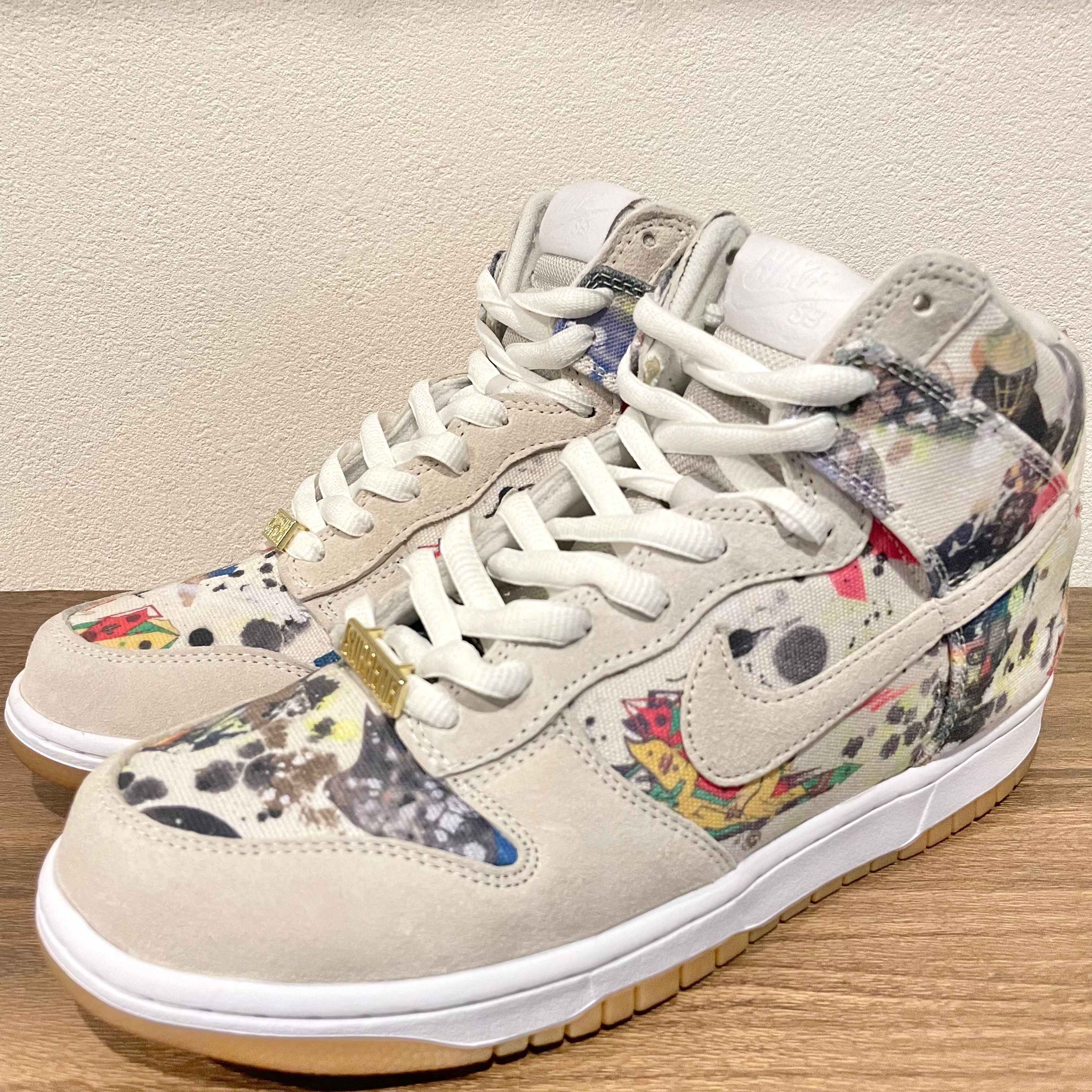 Supreme × Nike SB Dunk High "Rammellzee"