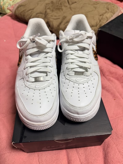 GOODENOUGH × Supreme × Nike Air Force 1 Low "White/Leopard" (25SS Week15)