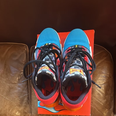 Hot Wheels × Nike PG 6 "Red/Blue"