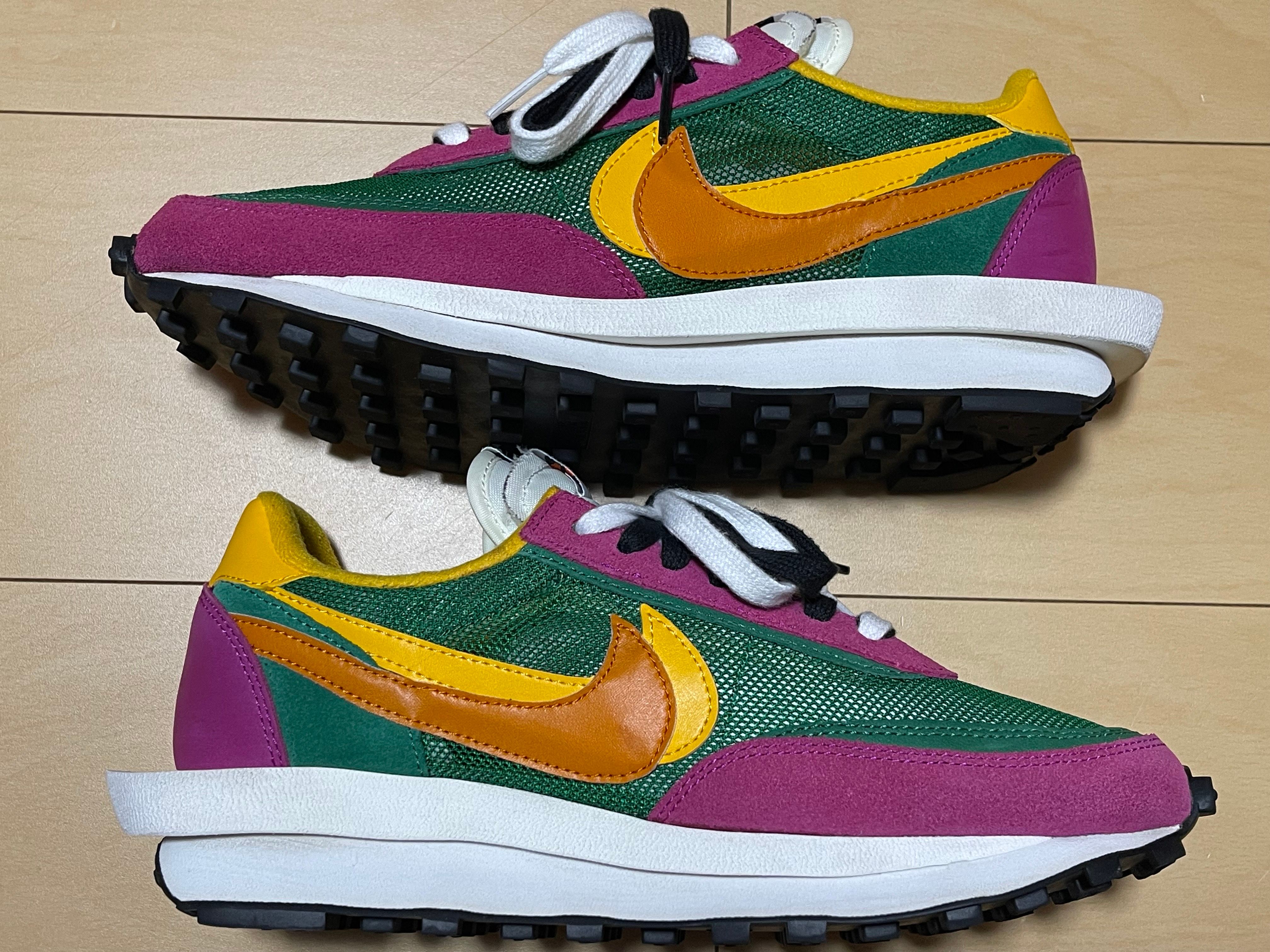 sacai × NIKE LDV WAFFLE "PINE GREEN"