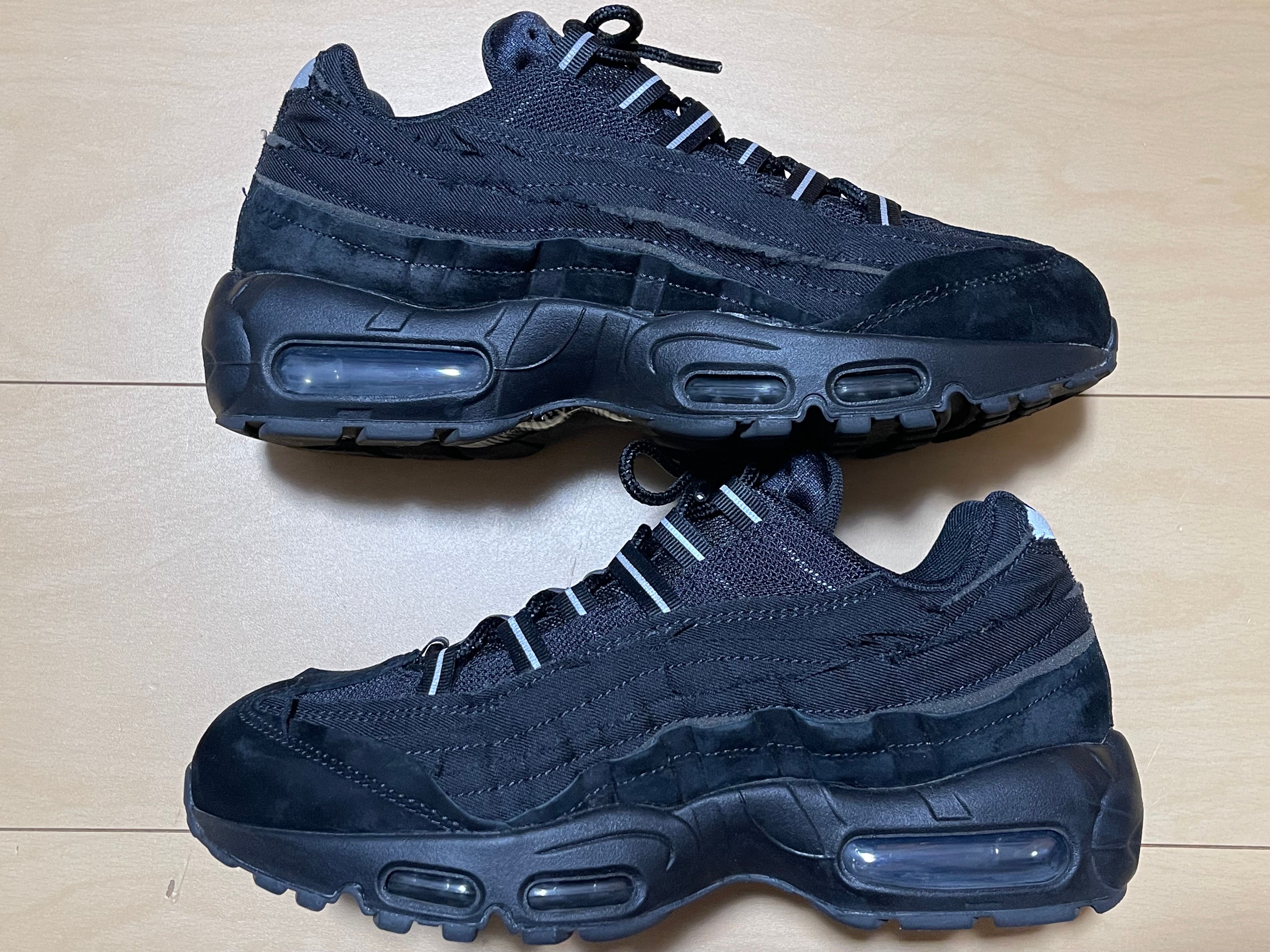 COMME des GARCONS × Nike Air Max 95 "Black"