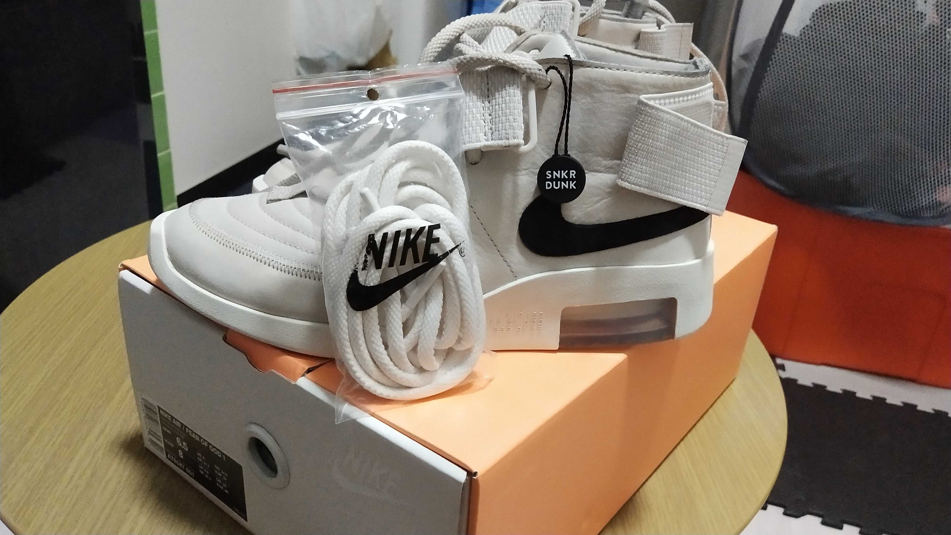 Fear Of God × Nike Air  Raid "Light Bone"