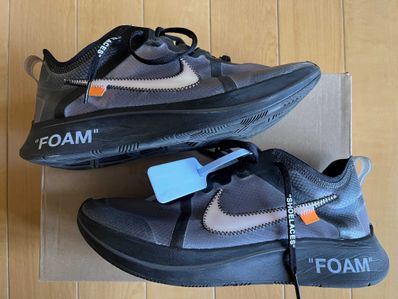 Off-White × Nike Zoom Fly "Black"