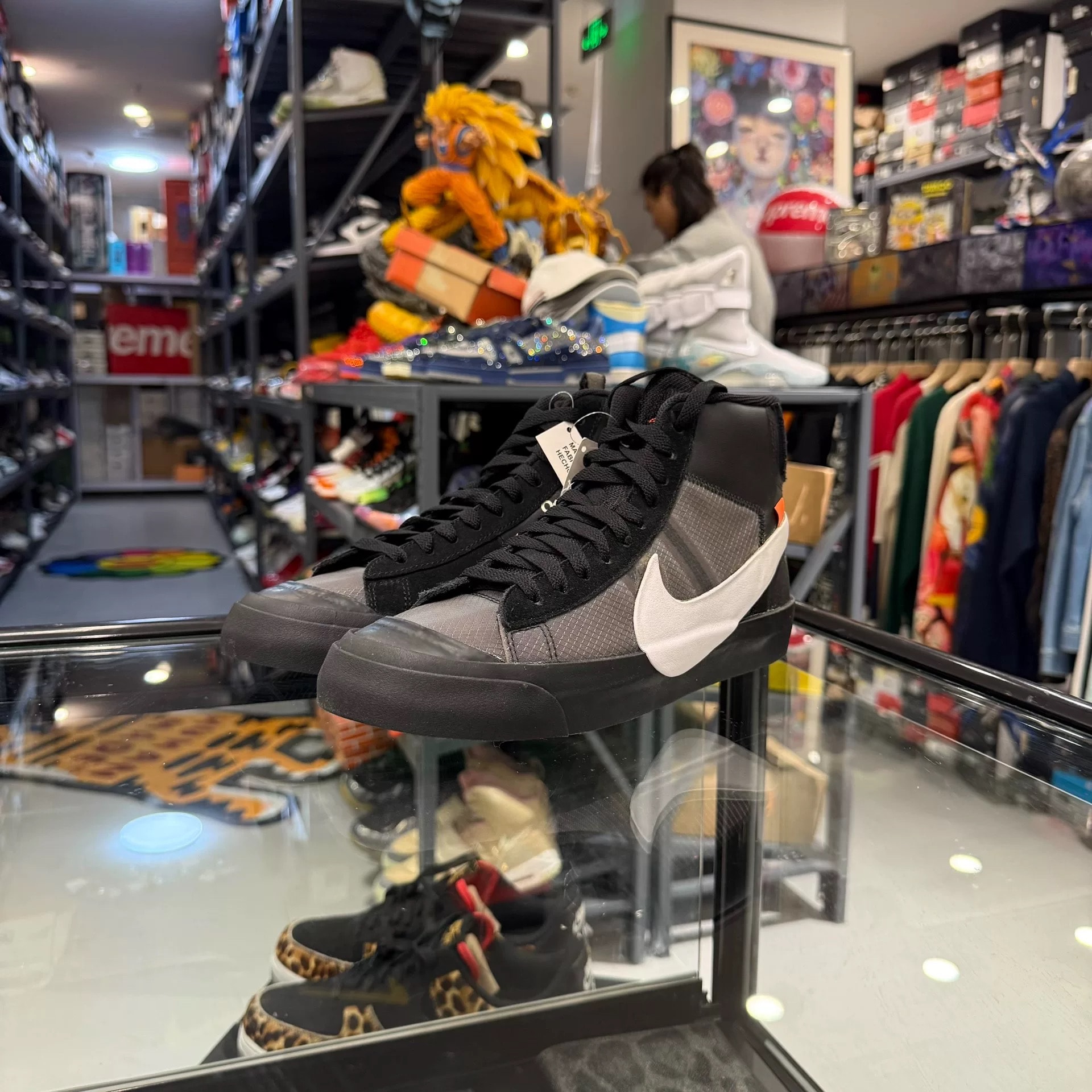 オフホワイト × ナイキ ブレーザー スタジオ ミッド "グリム・リーパー"