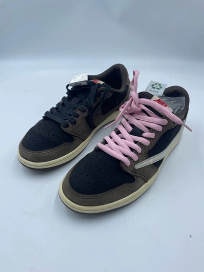 Travis Scott × Nike Air Jordan 1 Low OG SP-T "Black/Dark Mocha"