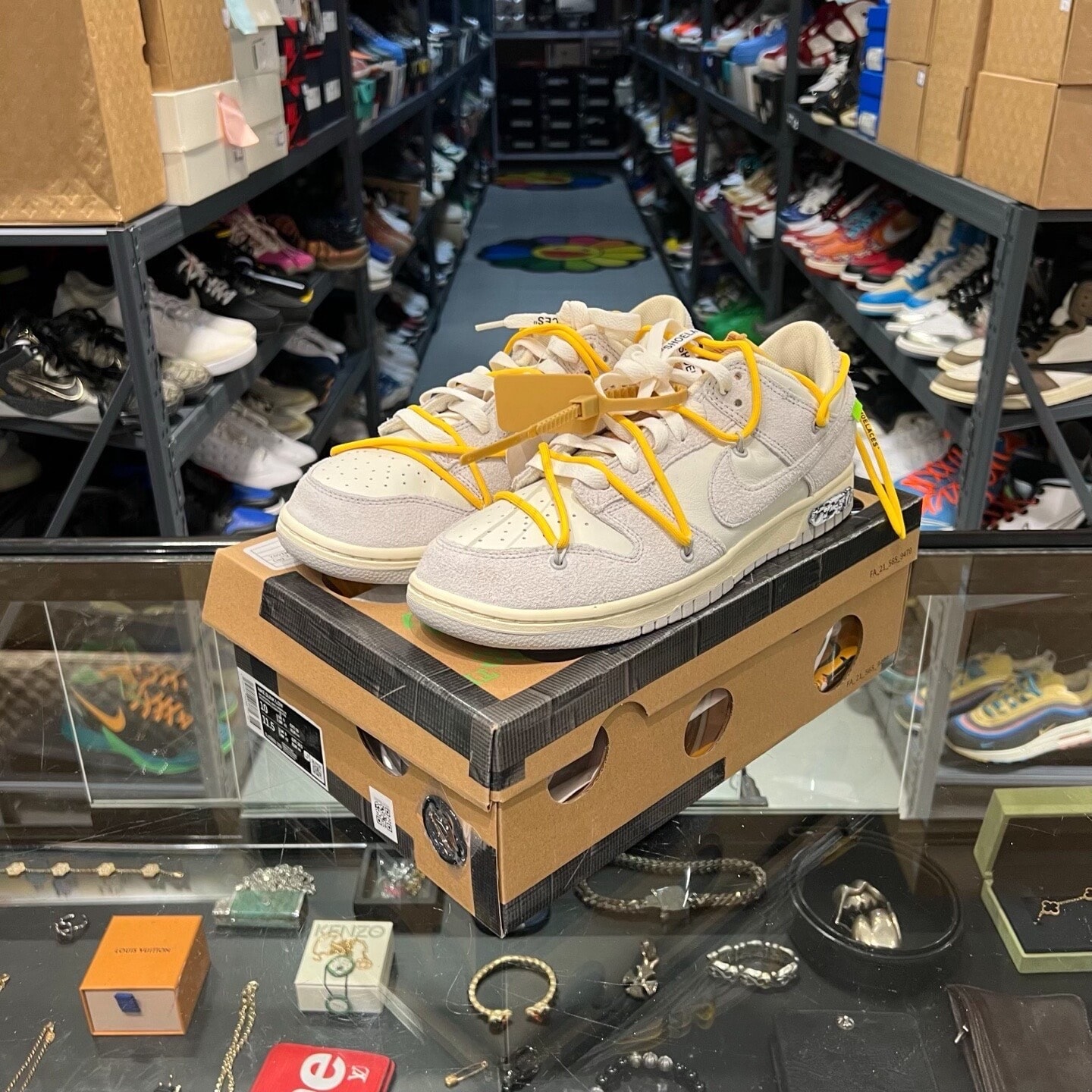 Off-White × Nike Dunk Low 1 of 50 "Lot.39"