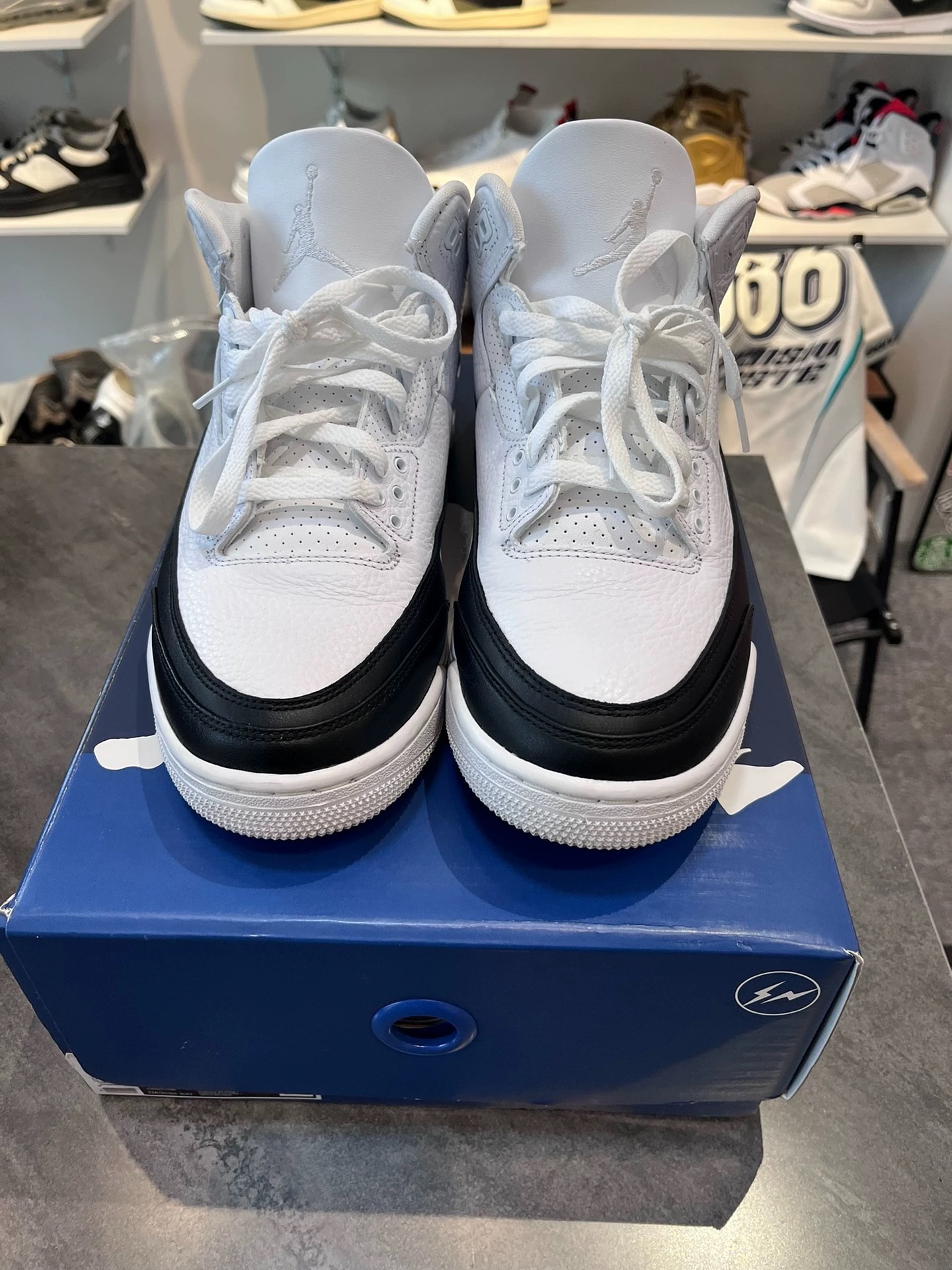 フラグメント × ナイキ エアジョーダン3 "ホワイト/ブラック"