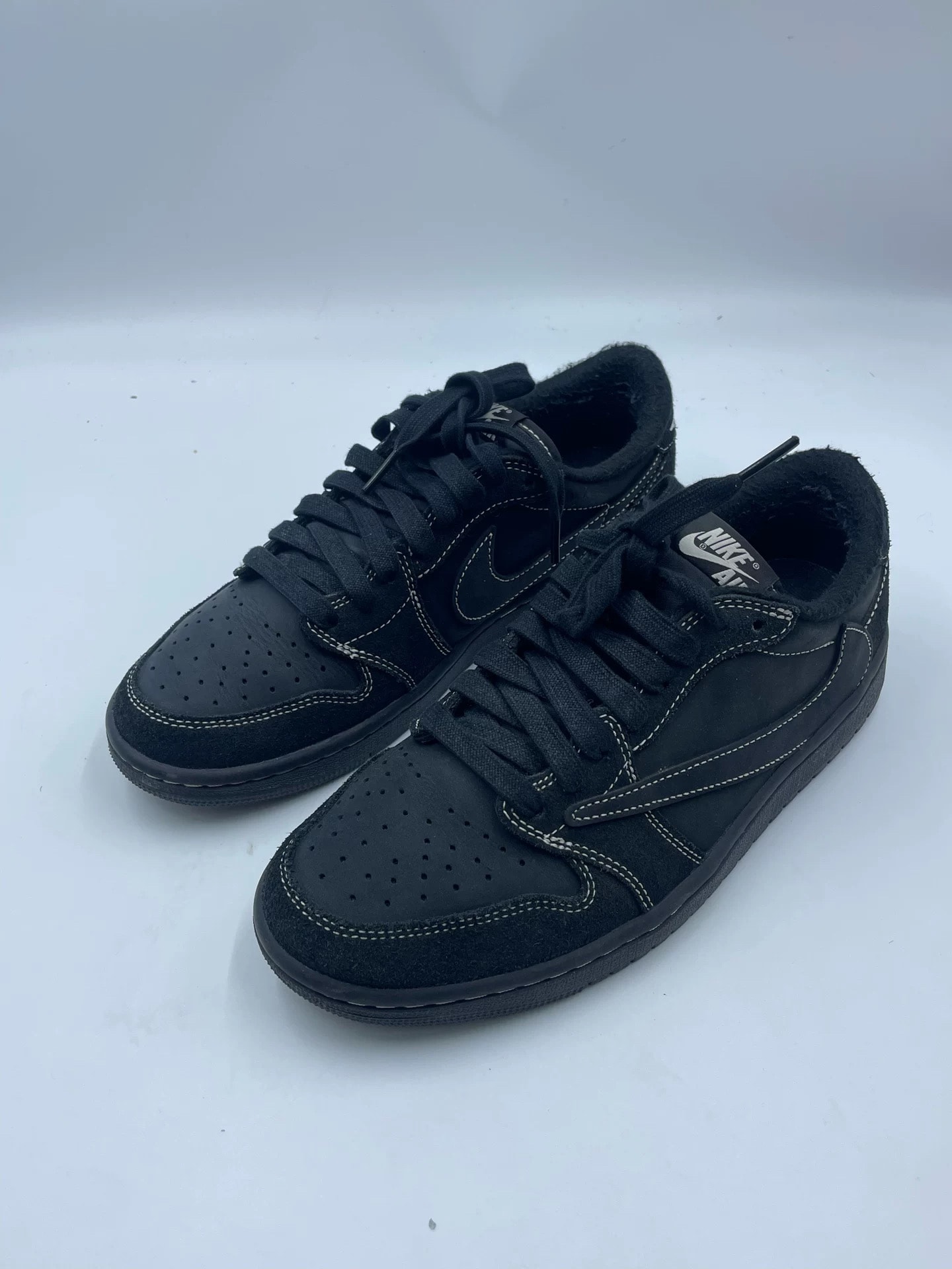 Travis Scott × Nike Air Jordan 1 Low OG SP "Black Phantom"
