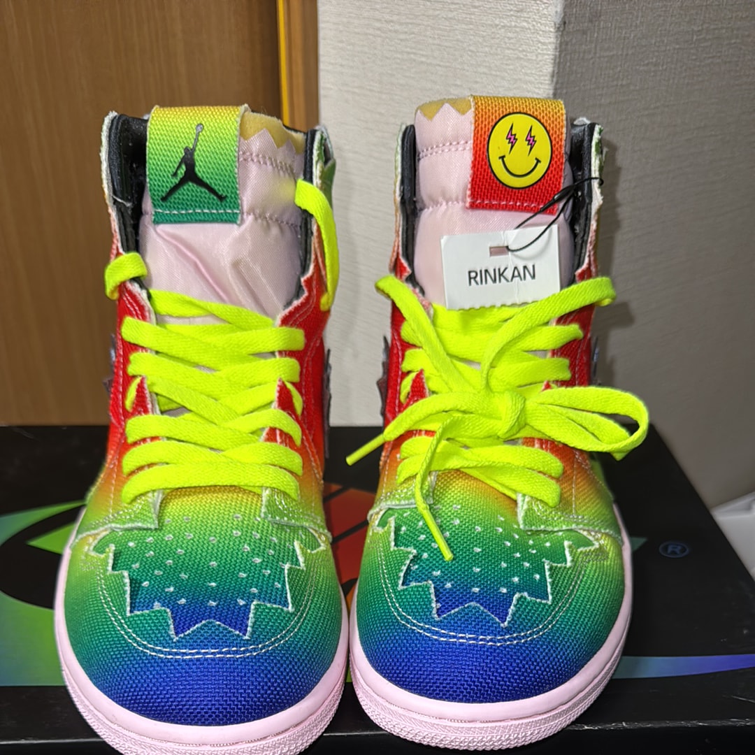 J Balvin × Nike Air Jordan 1 High OG "Rainbow"