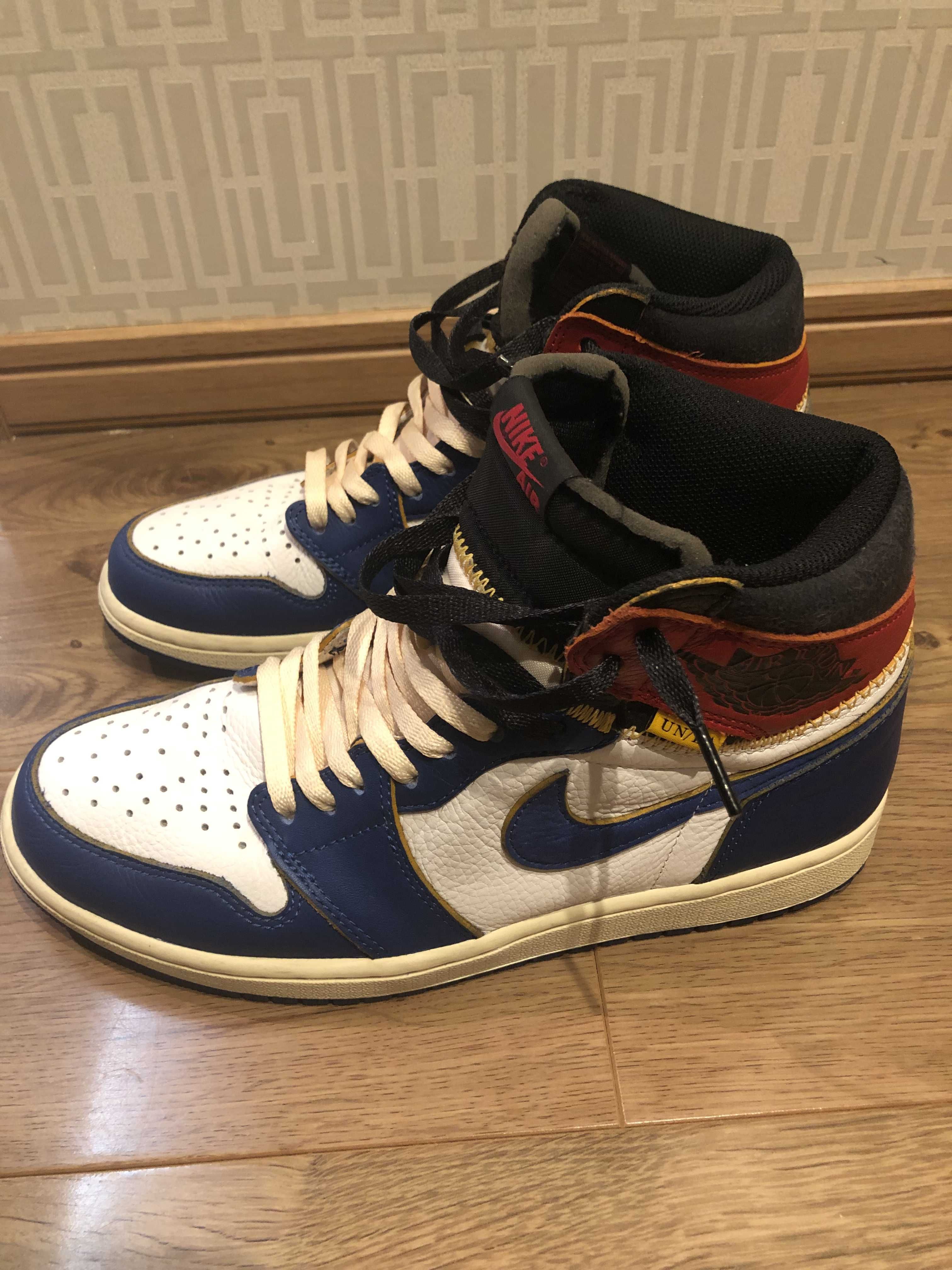 Union × Nike Air Jordan 1 Retro High OG NRG "Storm Blue/Varsity Red"