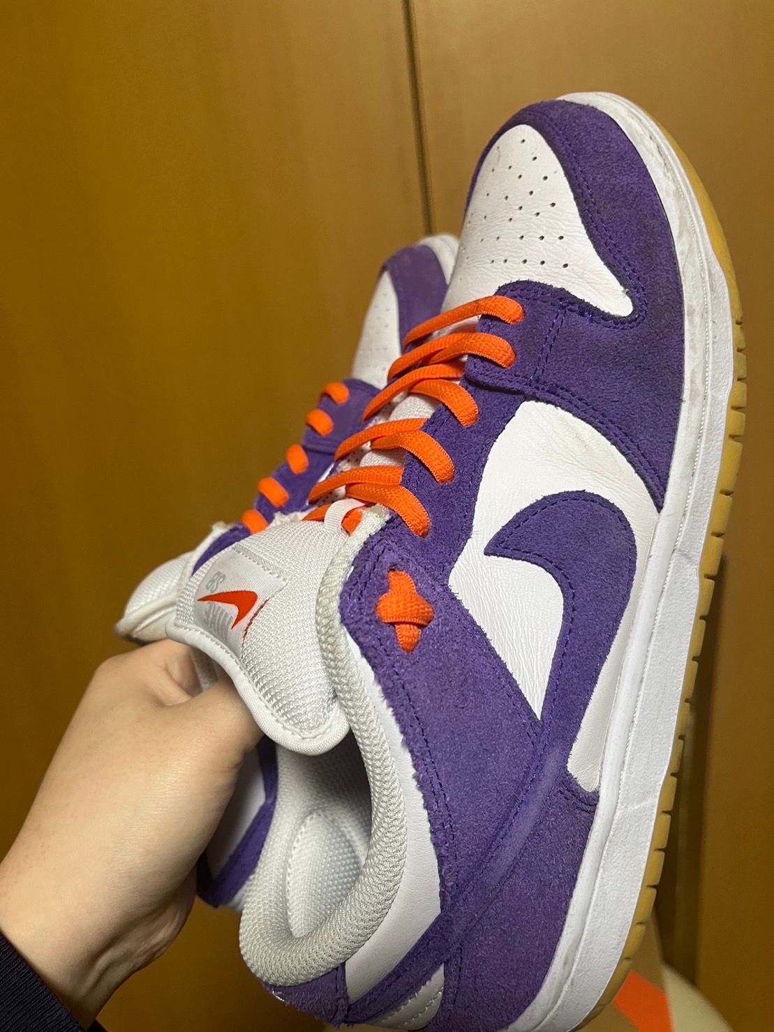 Nike SB Dunk Low Pro ISO Orange Label "Court Purple Gum"