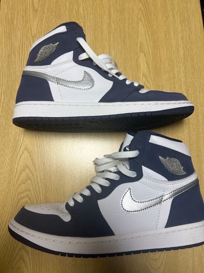 Nike Air Jordan 1 High OG CO.JP "White/Midnight Navy" (2020)(ブリーフケースなし)