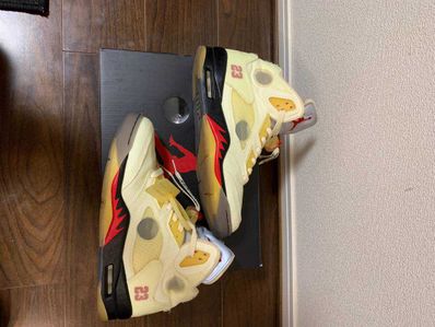 Off-White × Nike Air Jordan 5 "Sail"