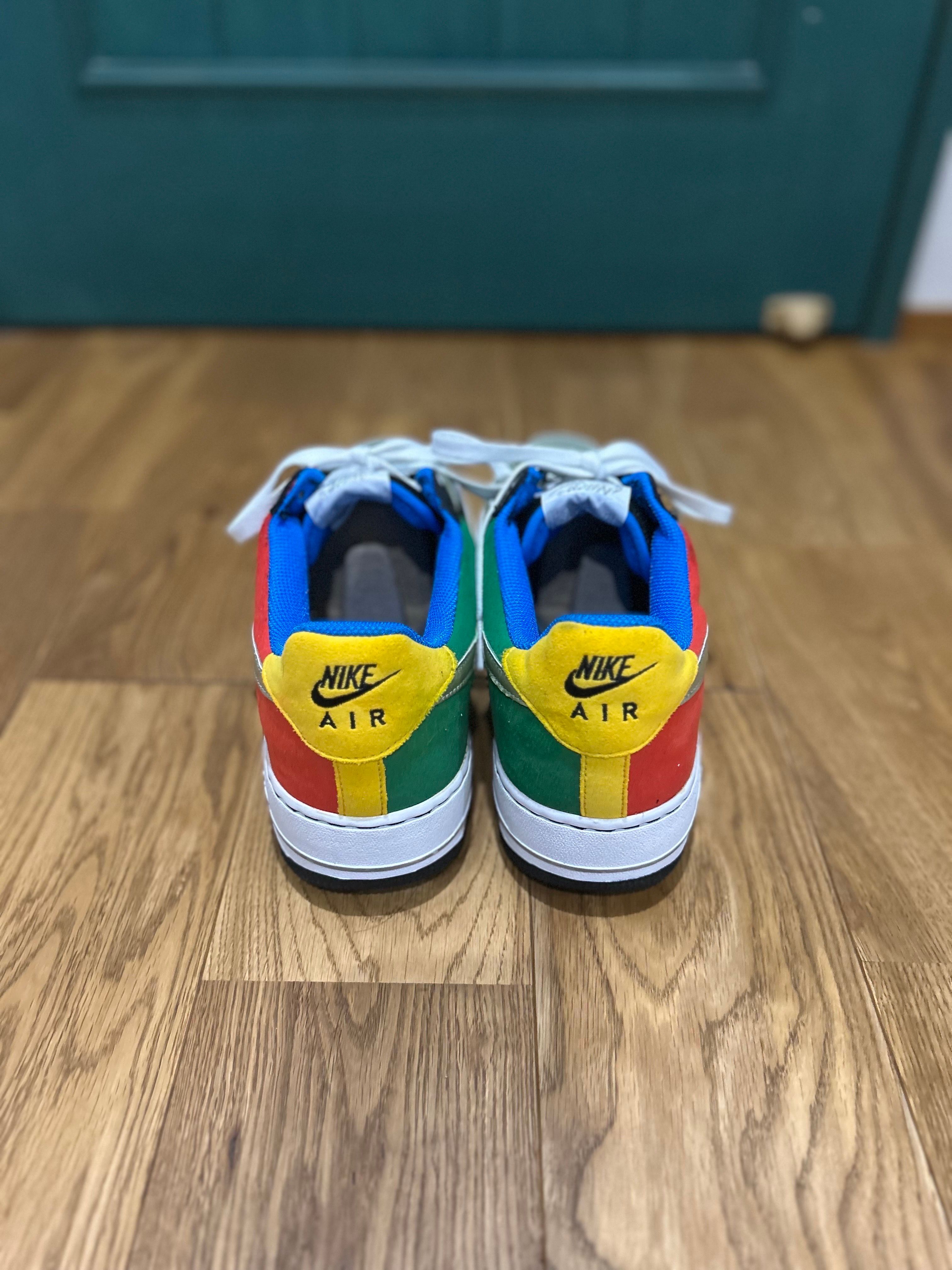 Nike Air Force 1/1 "Black/Multicolor"