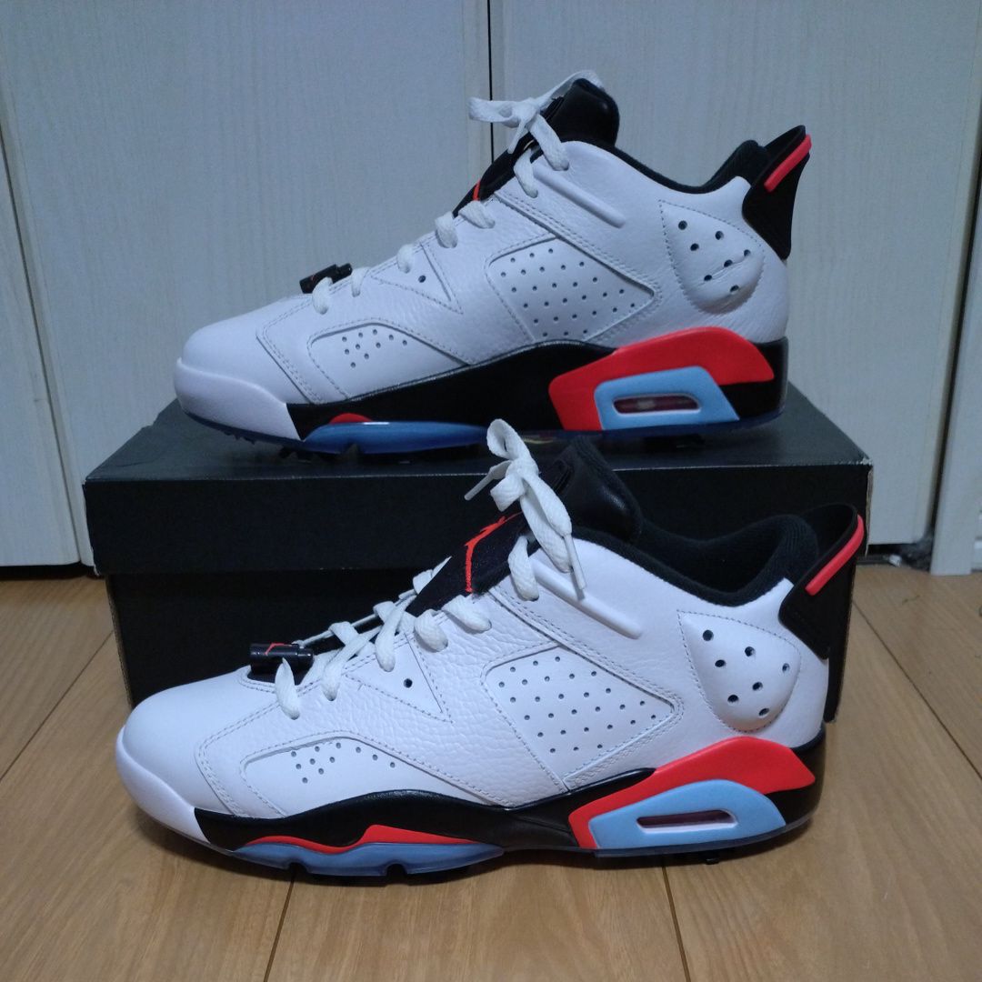 Nike Air Jordan 6 Low Golf "White Infrared"