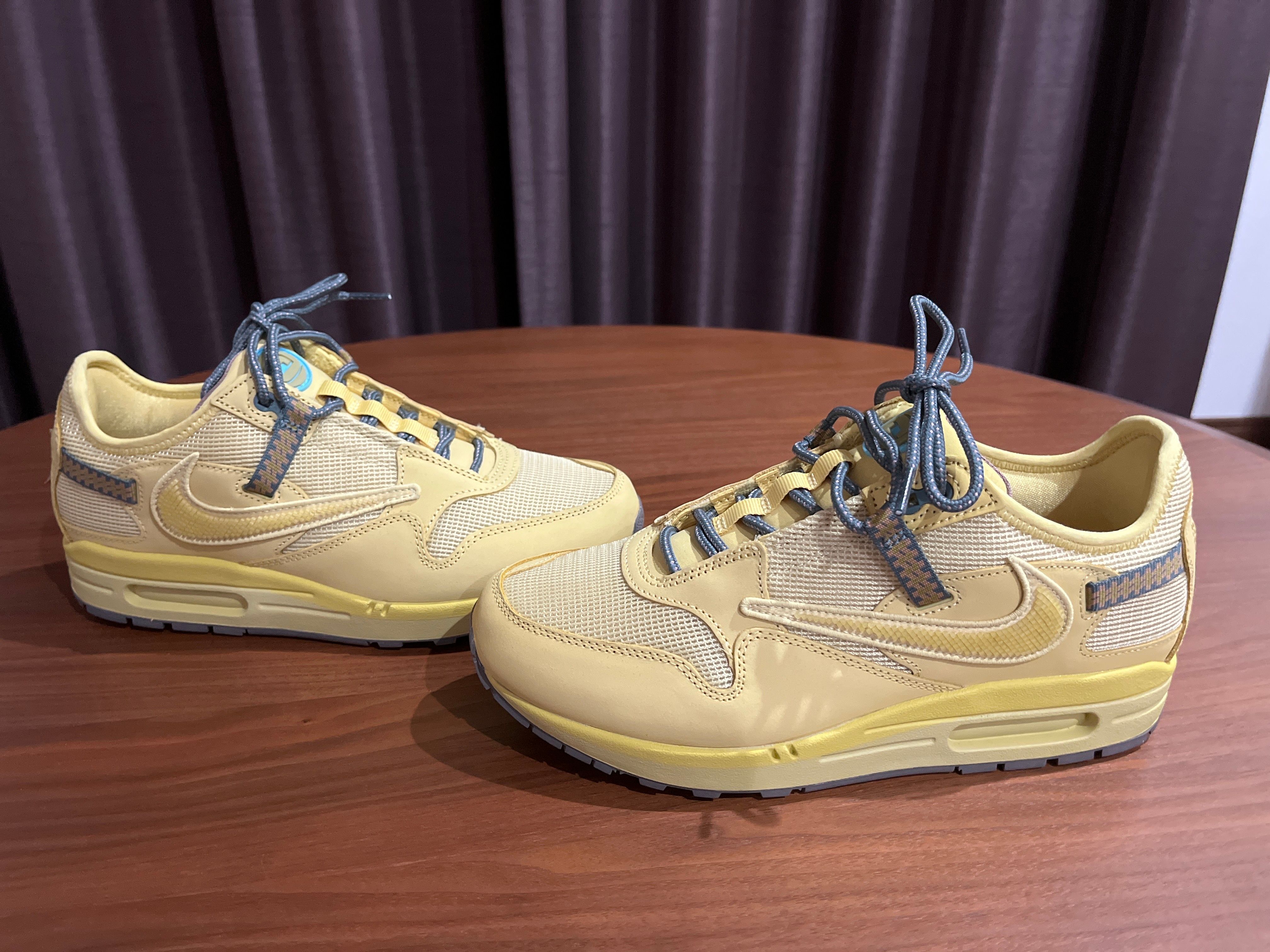 Travis Scott × Nike Air Max 1 "CACT.US Gold"