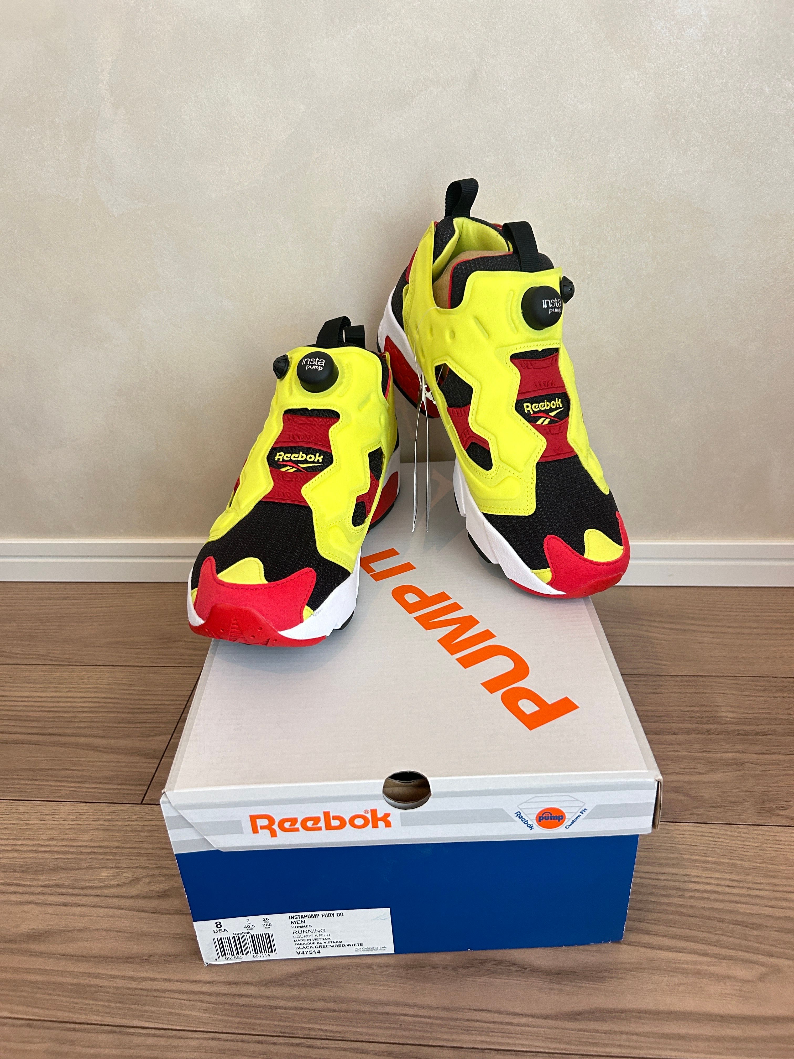 Reebok Instapump Fury OG "Citron" (2018/2019/2022)