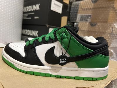 Nike SB Dunk Low Pro "Black and Classic Green"