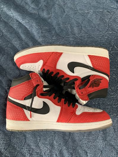 Spiderman × Nike Air Jordan 1 Origin Story "Gym Red/White/Photo Blue/Black"
