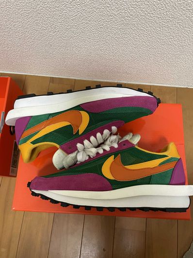 sacai × NIKE LDV WAFFLE "PINE GREEN"