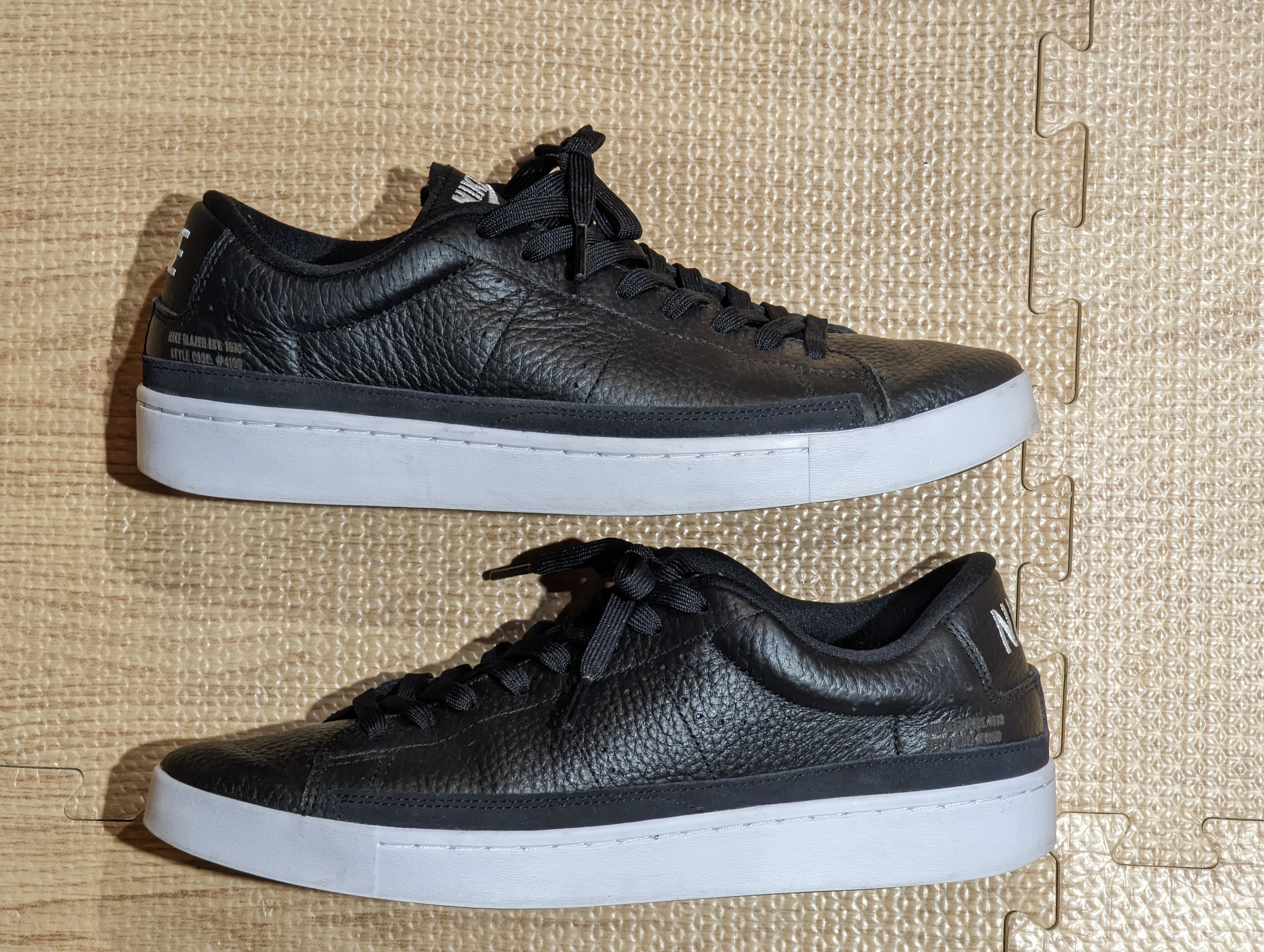 NIKE BLAZER LOW X "BLACK"