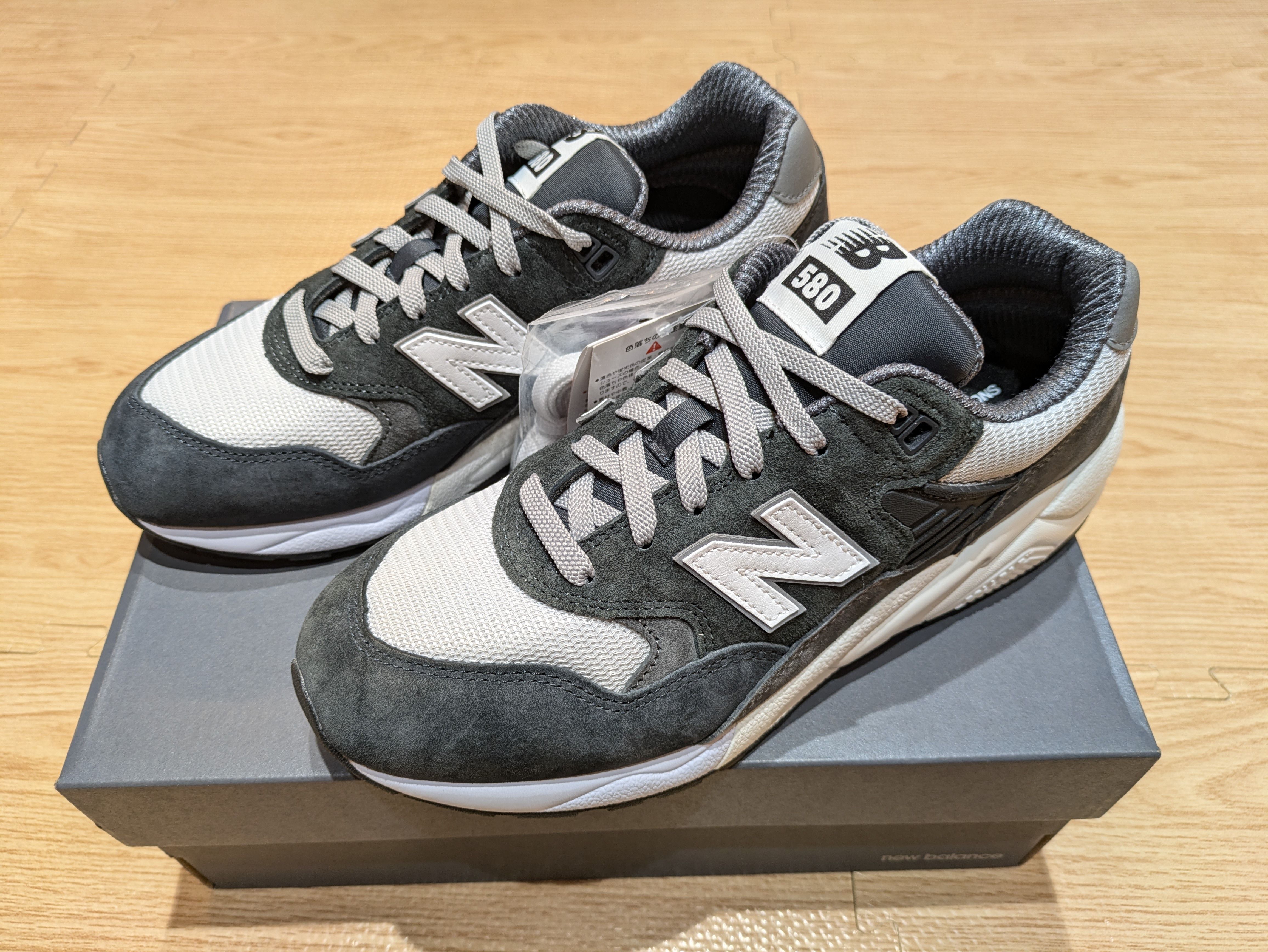 COMME des GARCONS HOMME × New Balance 580 "Black"