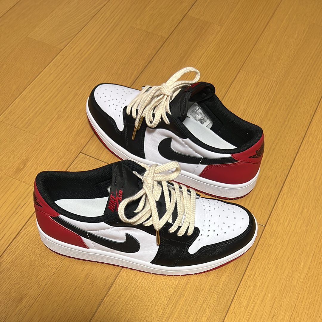 Nike Air Jordan 1 Retro Low OG "Black Toe"