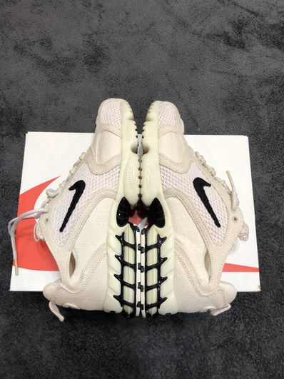 Stussy × Nike Air Zoom Spiridon CG 2 "Fossil/Black"