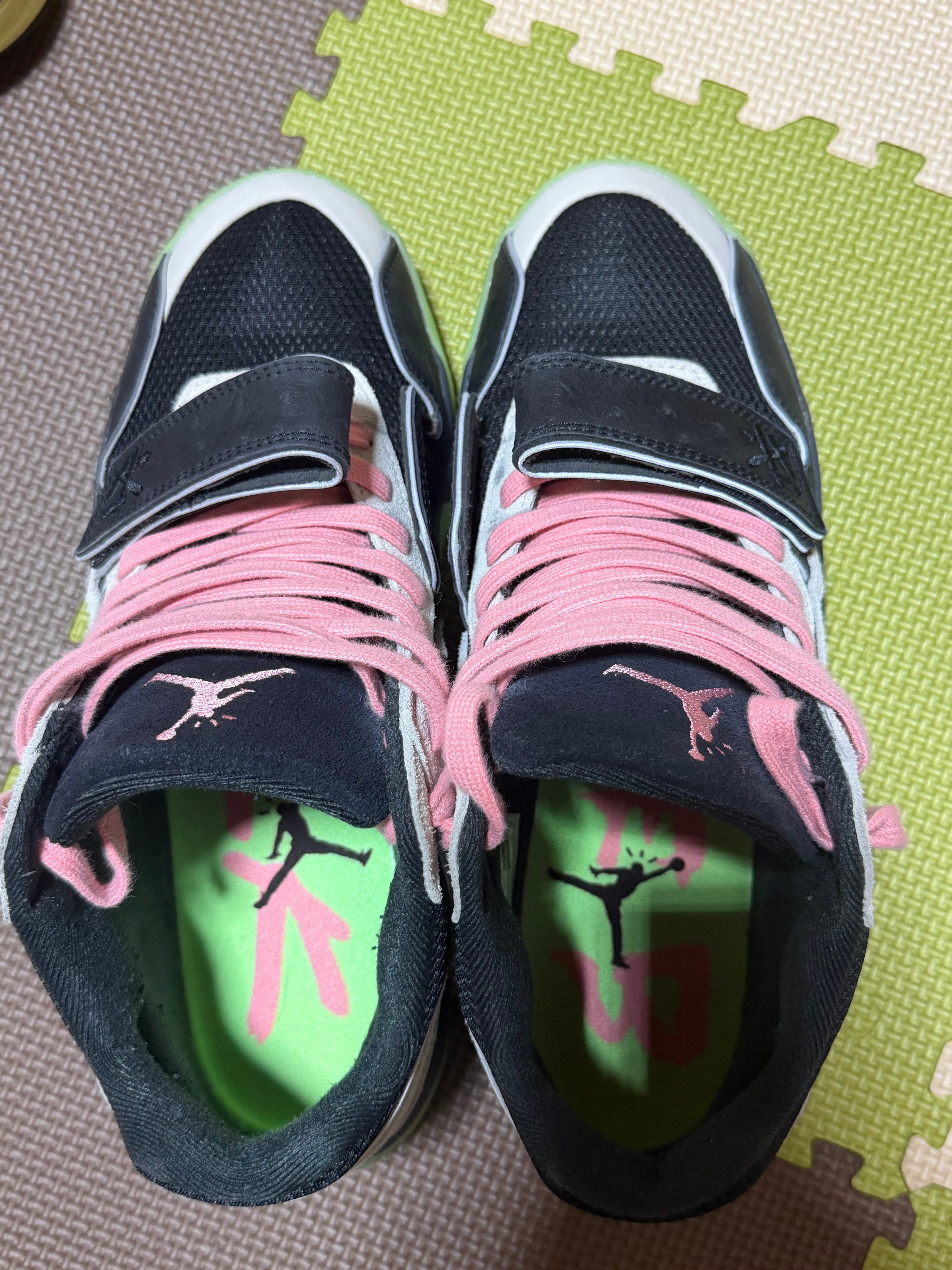 Travis Scott × Chase B × Nike Jumpman Jack TR CJ1 T-Rexx "Night Silver"