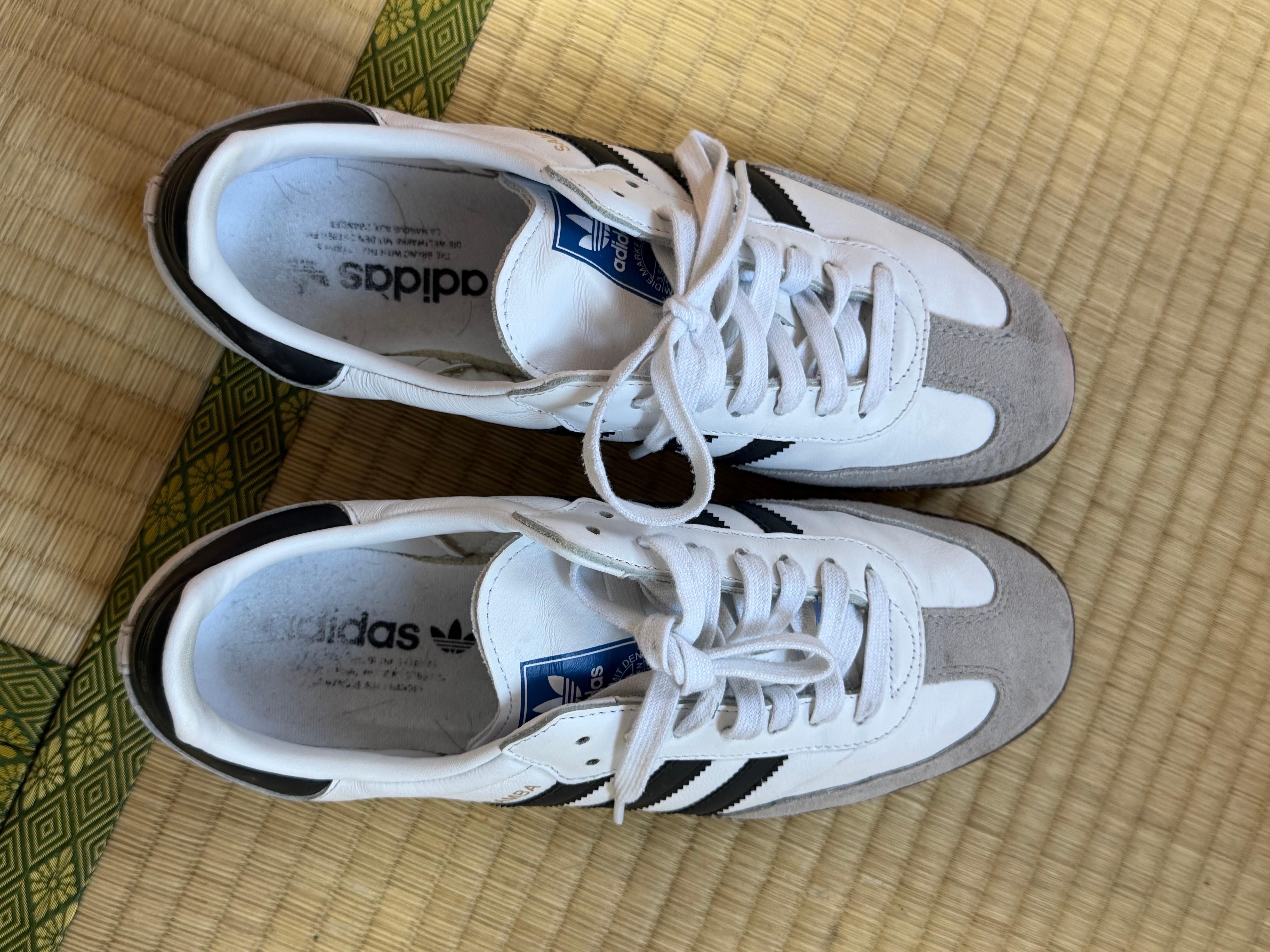 adidas Samba OG "Cloud White/Core Black/Clear Granite"