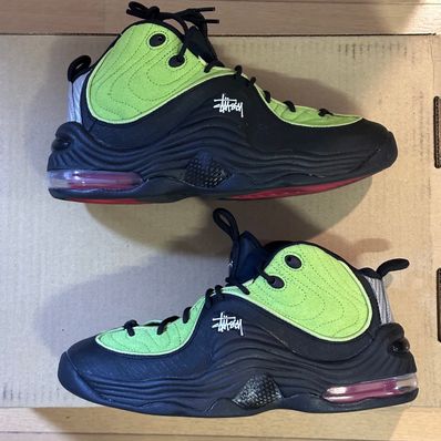 Stussy × Nike Air Penny 2 "Black/Green"