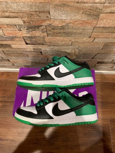 Nike SB Dunk Low Pro "Black and Classic Green"