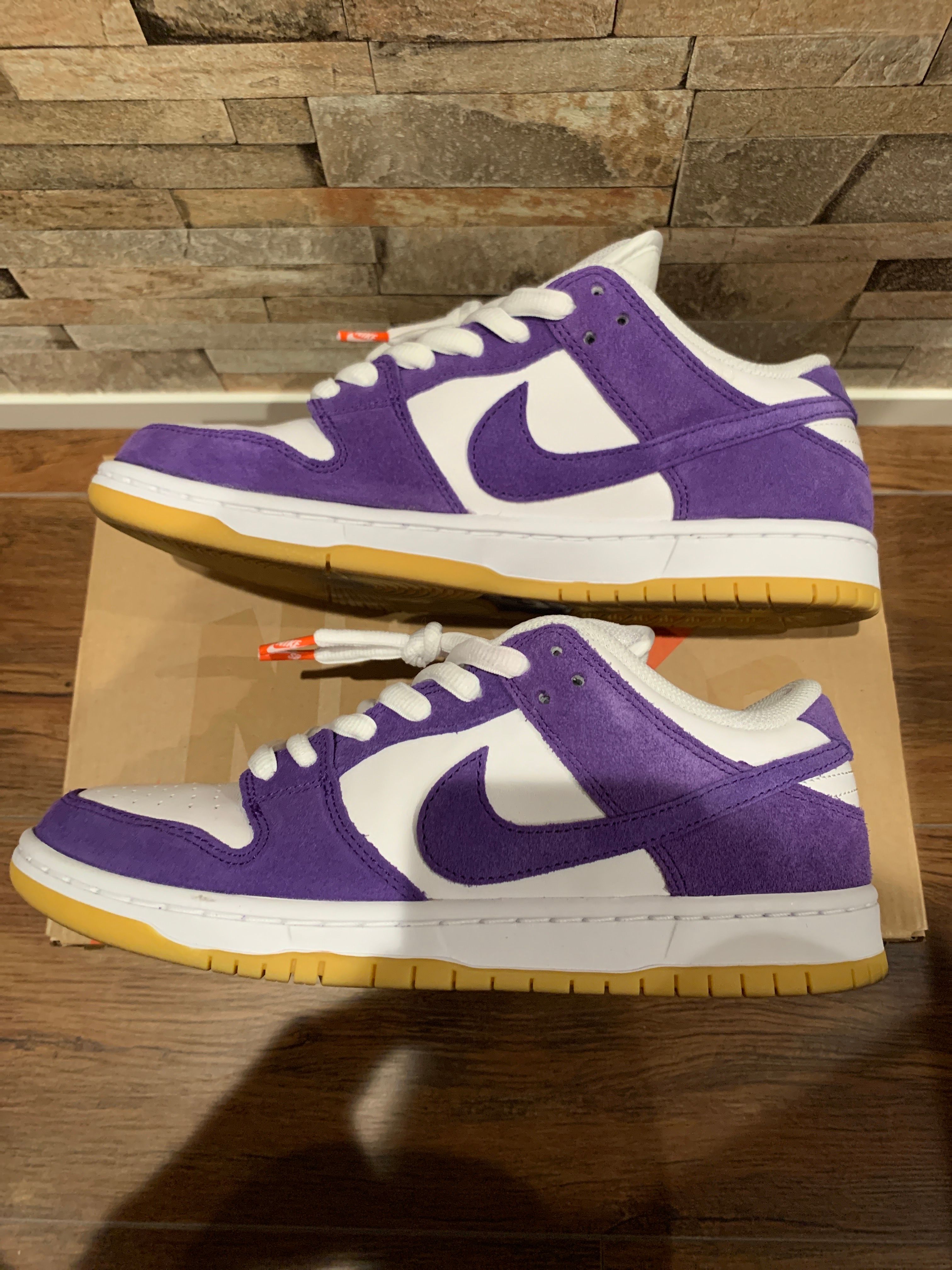 Nike SB Dunk Low Pro ISO Orange Label "Court Purple Gum"