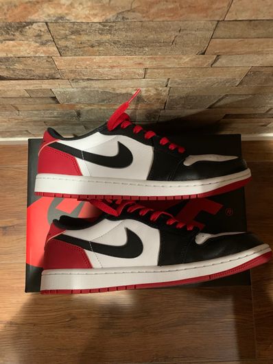 Nike Air Jordan 1 Retro Low OG "Black Toe"