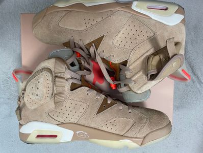 Travis Scott × Nike Air Jordan 6 "British Khaki"