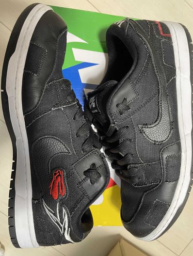 Wasted Youth × Nike SB Dunk Low "Black Denim" / VERDY