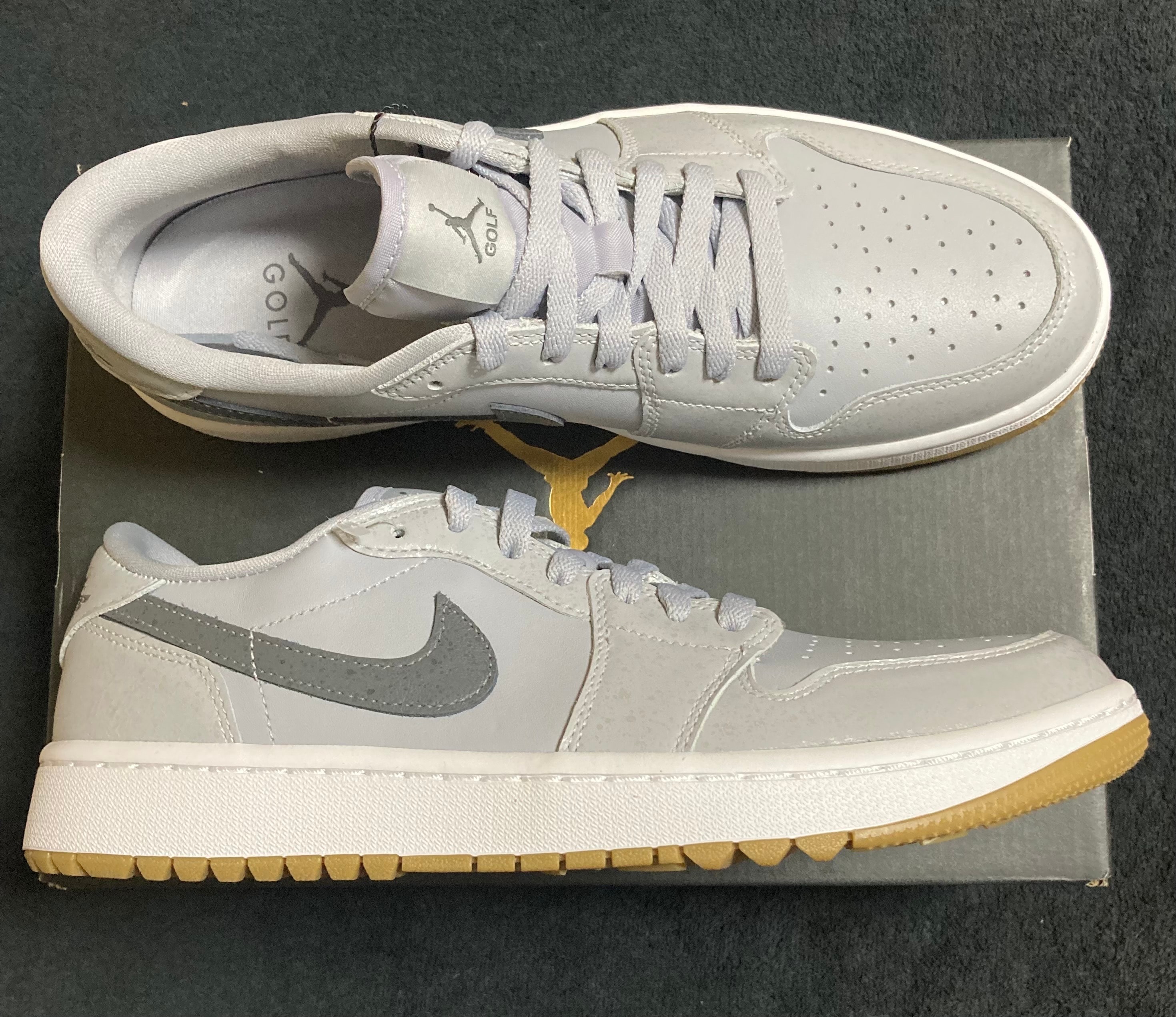 Nike Air Jordan 1 Low Golf "Wolf Grey Gum"