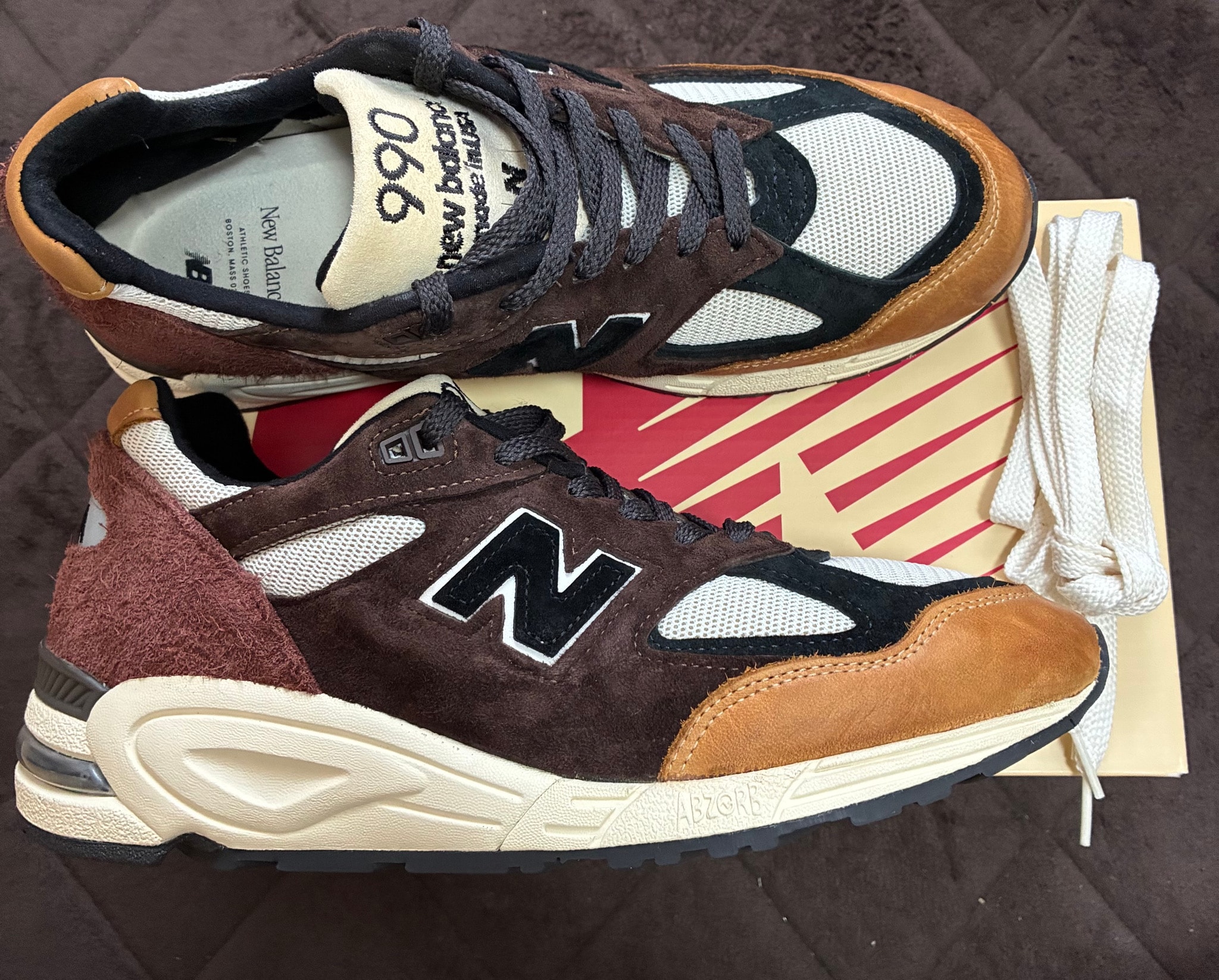 New Balance 990V2 "Brown and Tan"