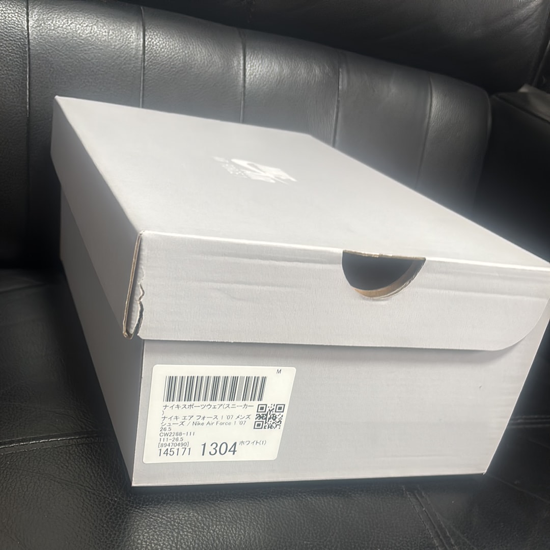 Nike Air Force 1 Low '07 "White/White"