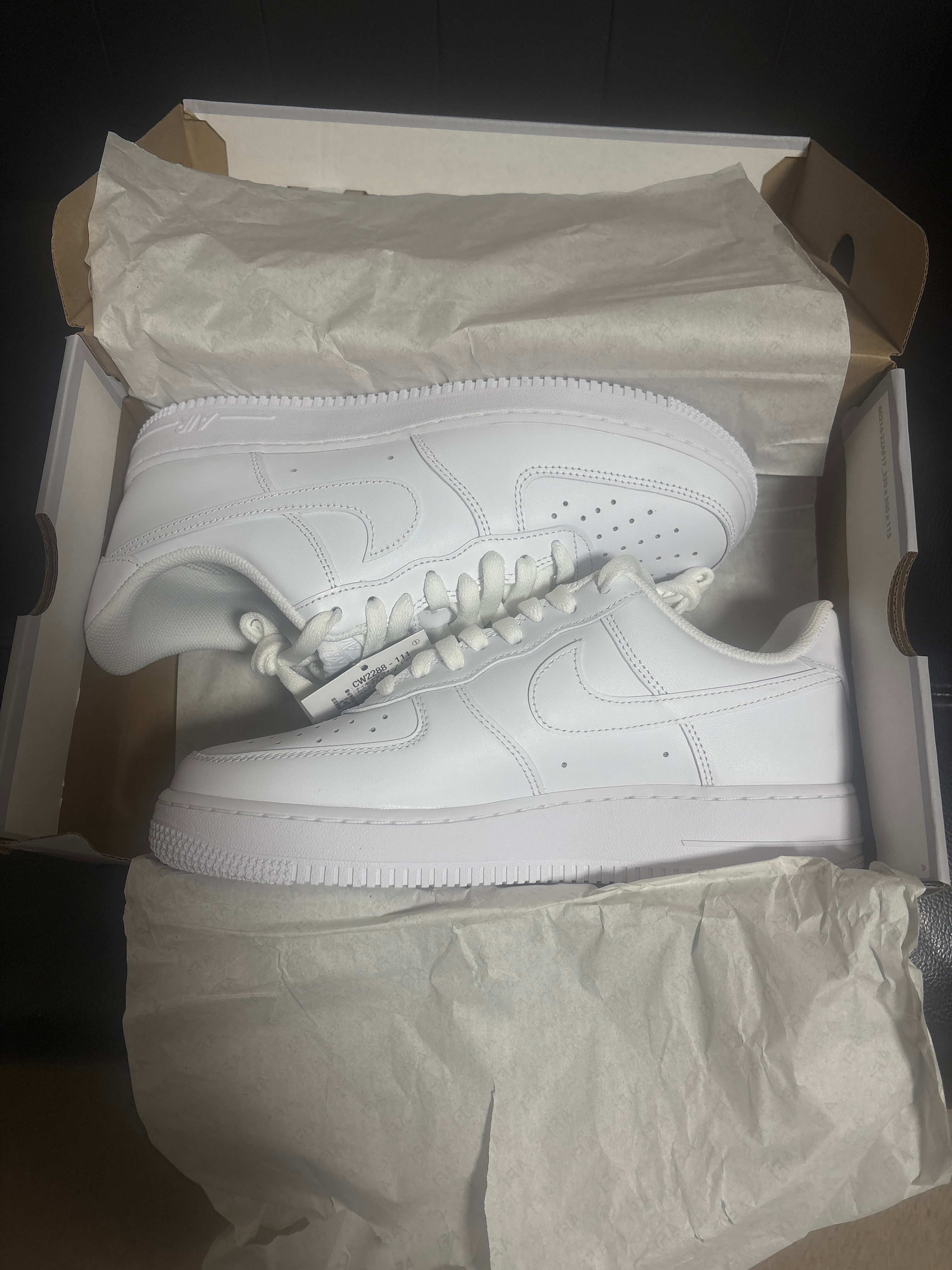 Nike Air Force 1 Low '07 "White/White"