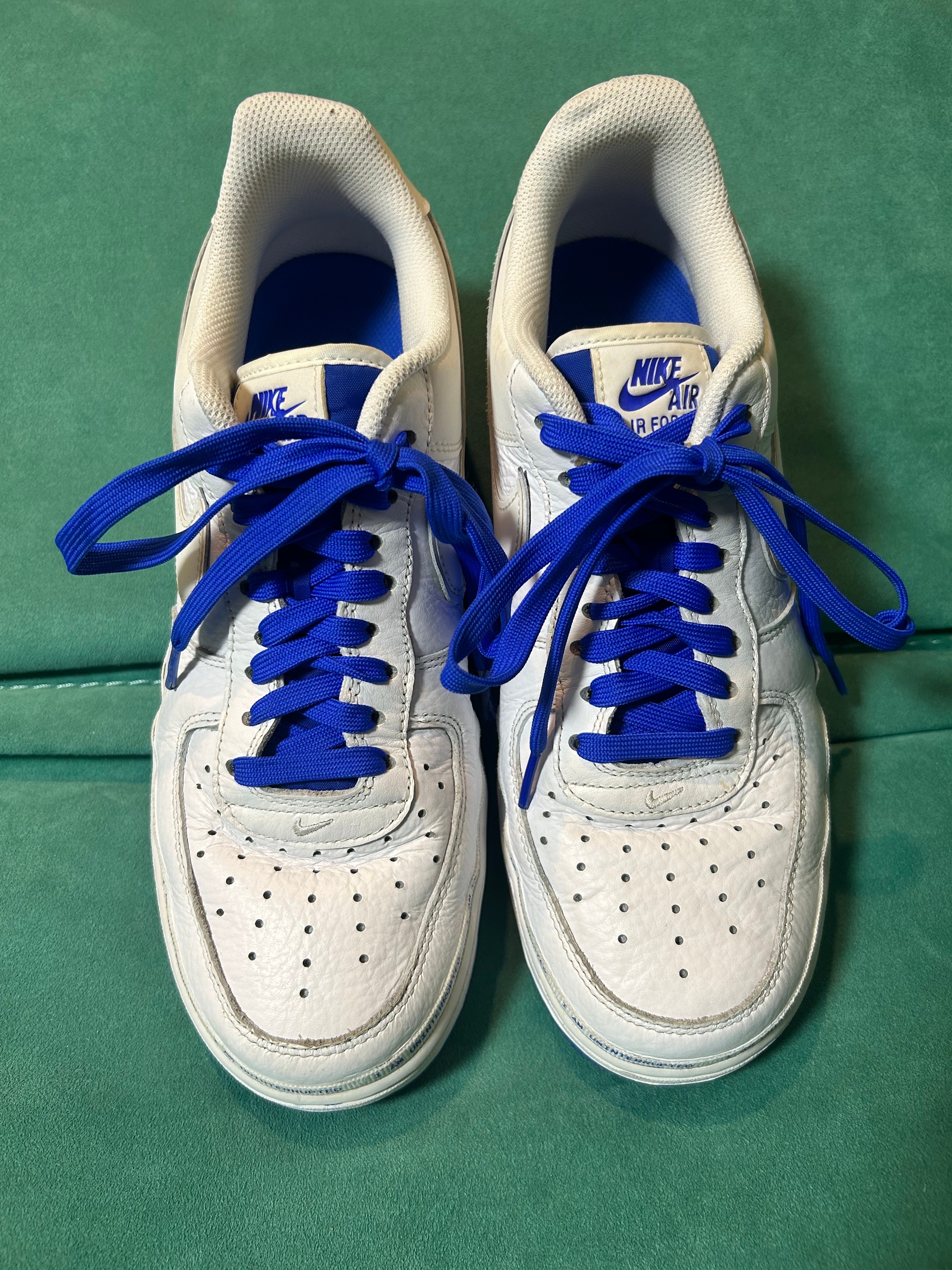 アンインターラプティッド × ナイキ エアフォース1 "ホワイト/ラピスブルー"