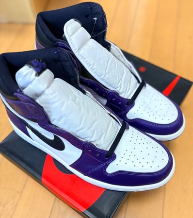 Nike Air Jordan 1 Retro High OG "Court Purple White/Black" (2020)