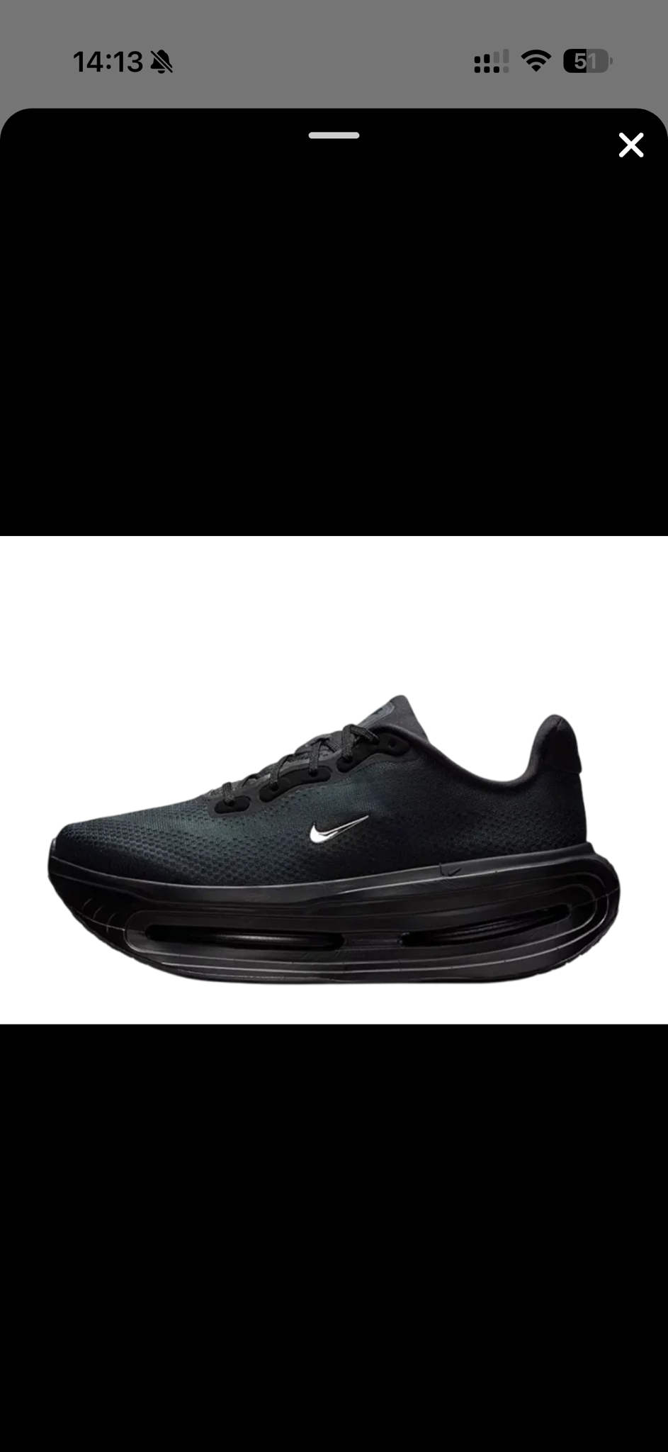 Nike Vomero Premium "Chrome Mini Swoosh/Black"