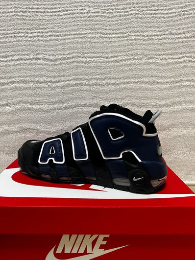 Nike Air More Uptempo '96 "Black and University Red"