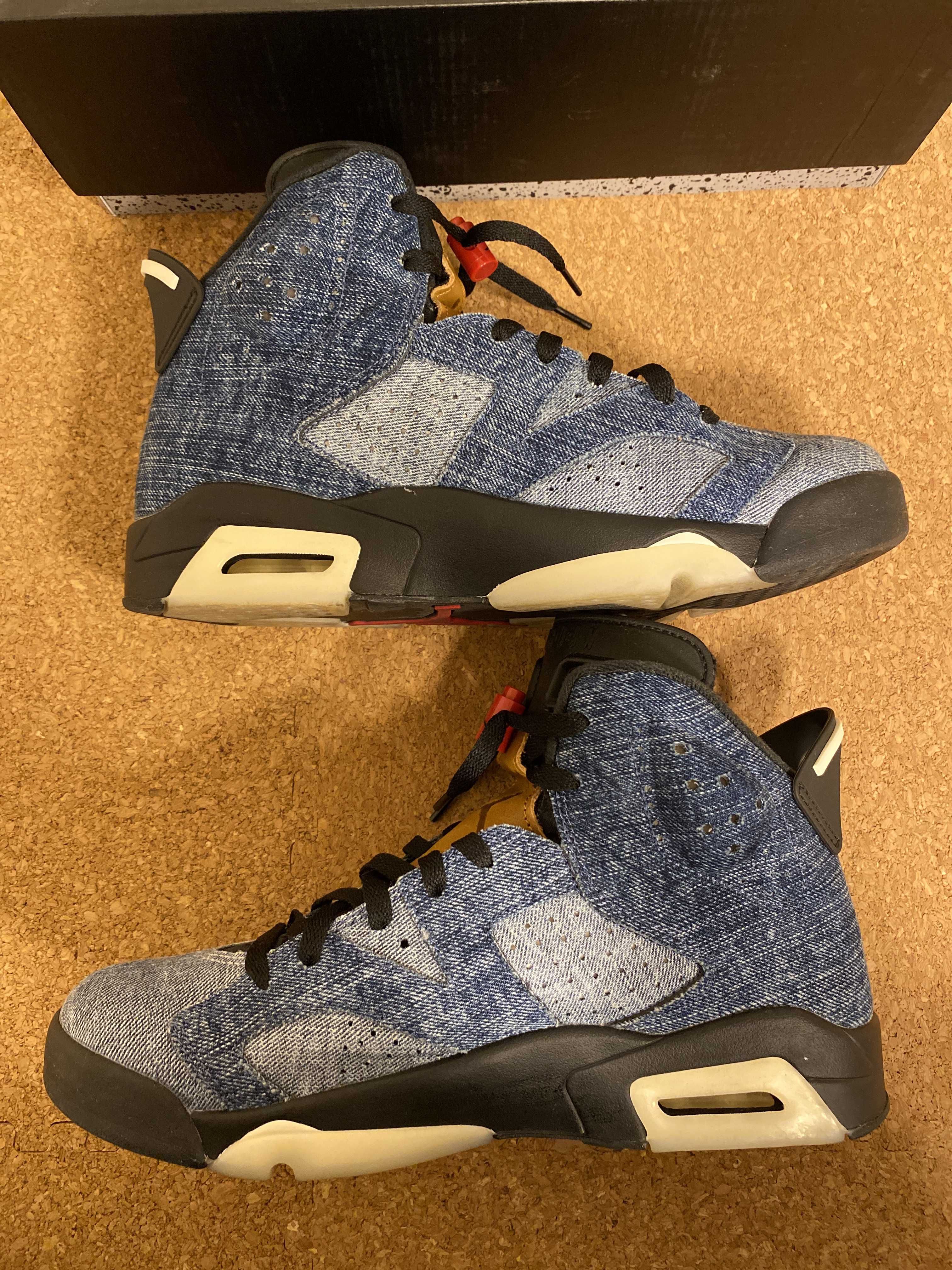 NIKE AIR JORDAN 6 "WASHED DENIM"