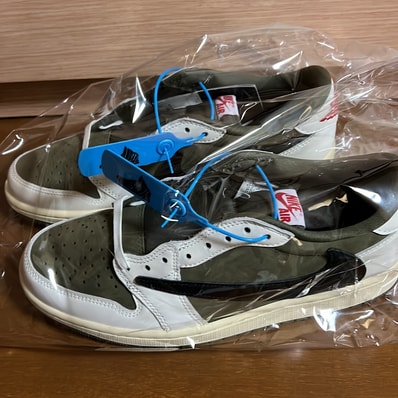 Travis Scott × Nike Air Jordan 1 Low OG SP "Reverse Olive"
