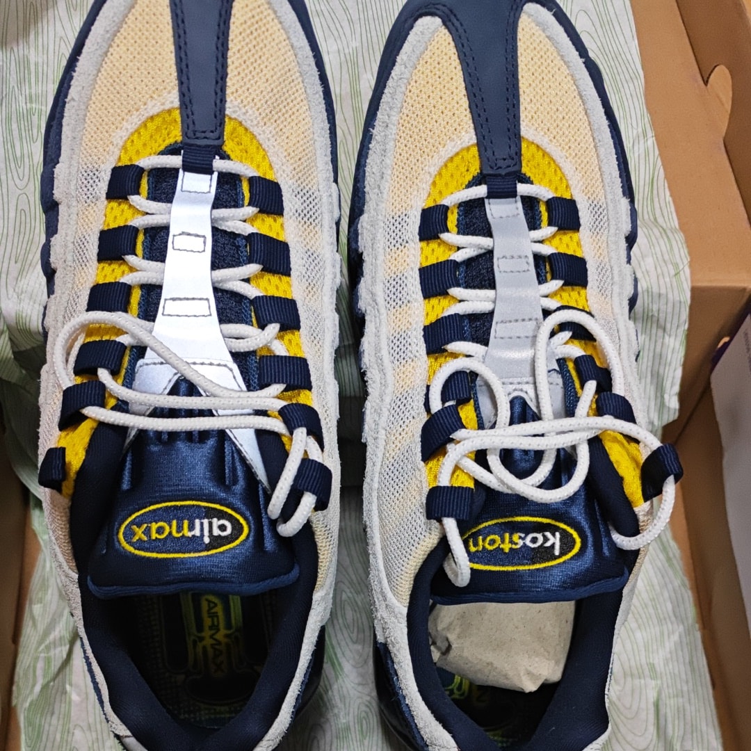 Eric Koston × Nike SB Air Max 95 "Obsidian and Speed Yellow"